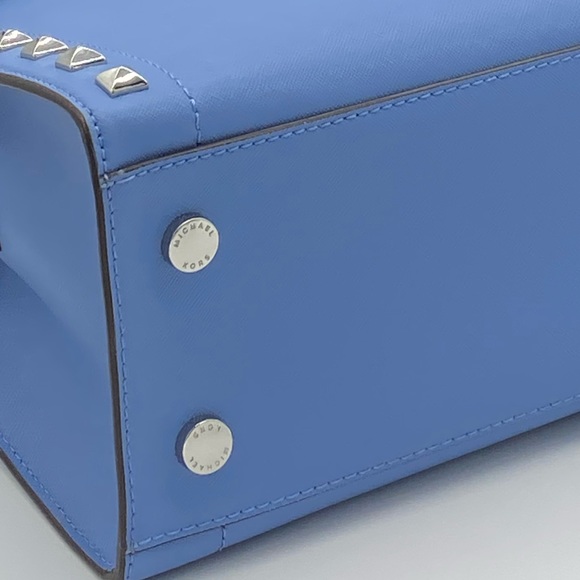 MICHAEL KORS RAYNE MEDIUM EW SATCHEL FRENCH BLUE - Picture 14 of 16